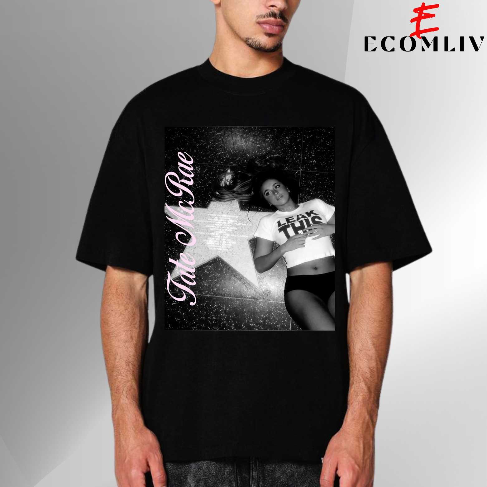 Tate Mcrae Vintage Pop Star T-Shirt, Retro Merch Tee, Classic Music Shirt